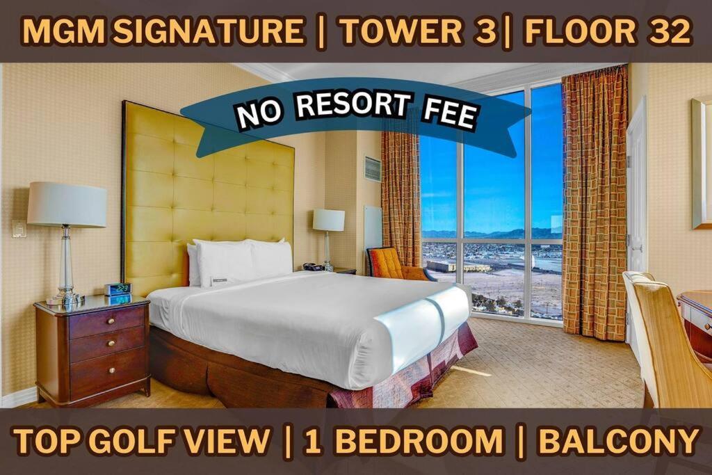 32Nd Flr Penthouse @Mgm Signature 1Bed, No Fee Las Vegas Zewnętrze zdjęcie